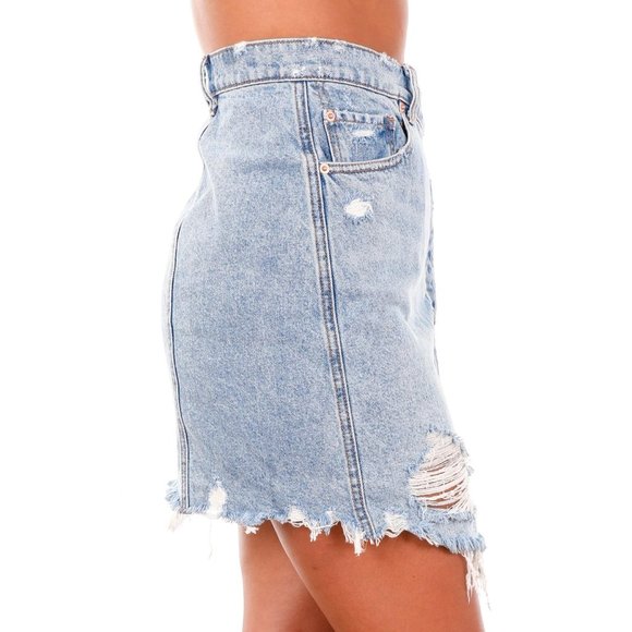 SOLD NWT Free People Parker Wrap Skirt in Surf’s Up 24 - Picture 5 of 12